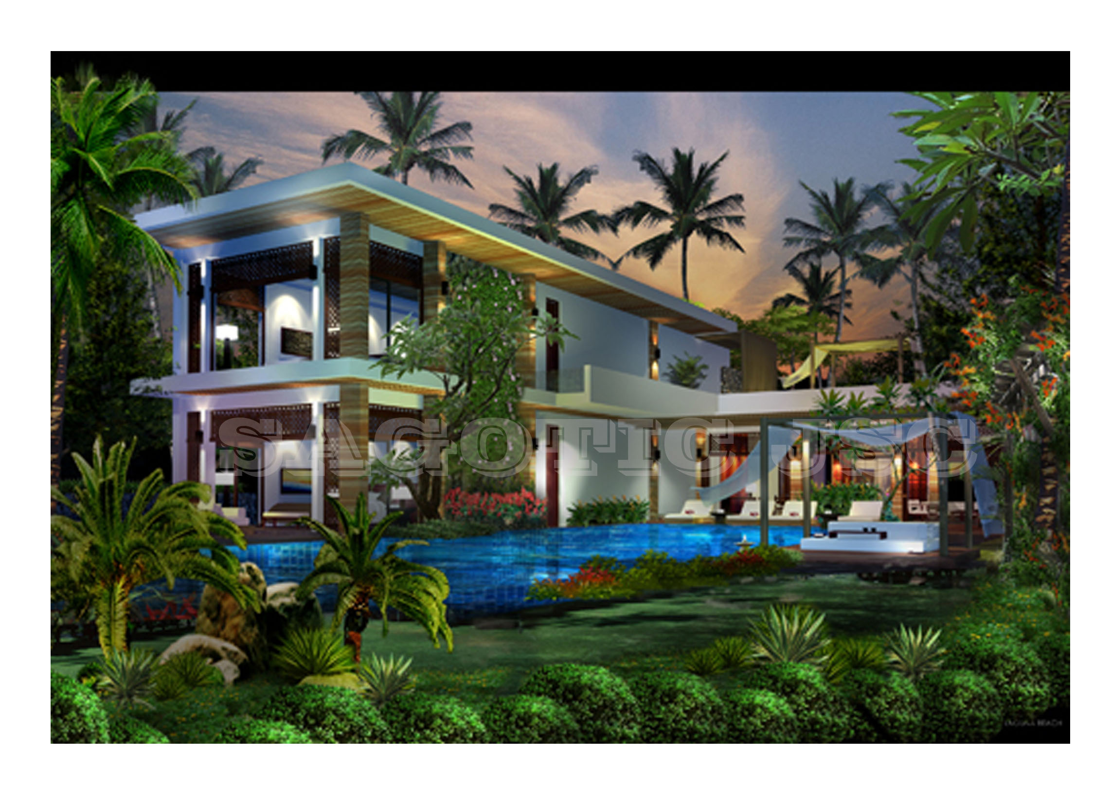 Villa Loại A Của Dự Án Khu Biệt Thự Resort Rừng Dương